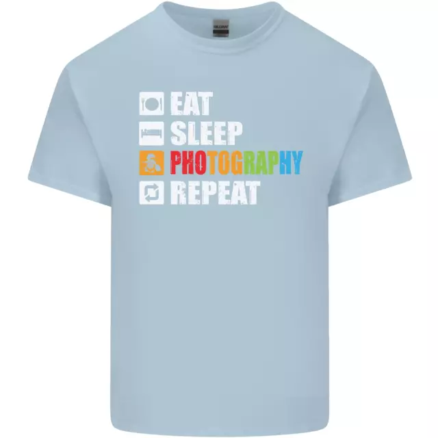 T-shirt fotografia mangia sonno fotografo divertente bambini 10