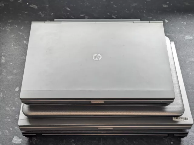 HP Laptops x 5 - Job Lot - Spares or Repairs. EliteBook 8560p, 820, 2560p, 620