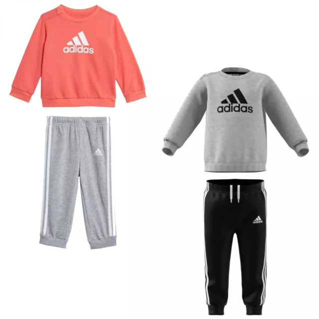 Adidas tuta da jogging bambino neonati logo BOS set jogger francese terry
