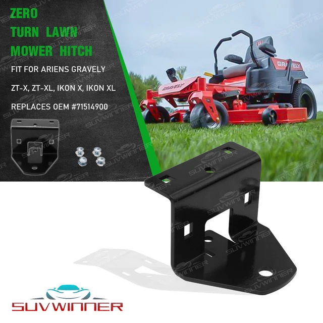 ZERO TURN LAWN Mower Rear Trailer Hitch for ZTX, ZTXL, IKON X, IKON