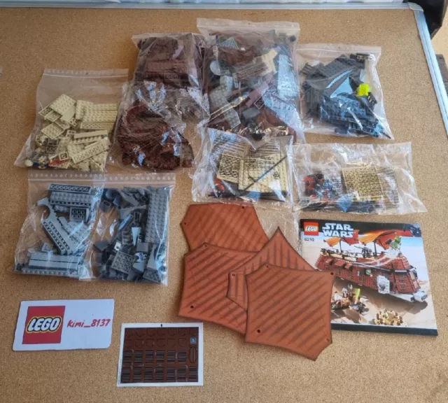 LEGO STAR WARS LOT INTÉRESSANT 6210 Jabba's Sail Barge lot de pieces parts