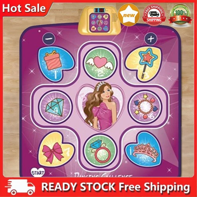 Dance Mat Toy Non-slip Electronic Dance Pad with Light and Arrows Gifts for Kids