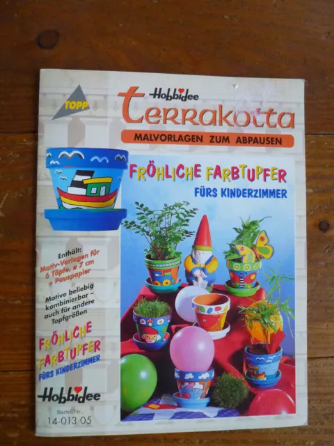 Topp Hobbidee Terrakotta Malvorlage zum Abpausen Farbtuper fürs Kinderzimmer