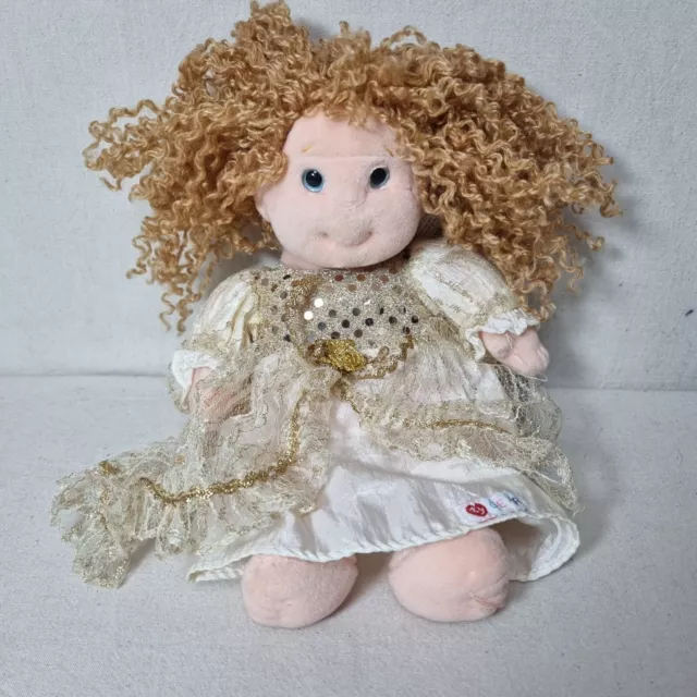 Ty Beanie Kids Princess Doll 12" Tall Collectable Long Curly Hair