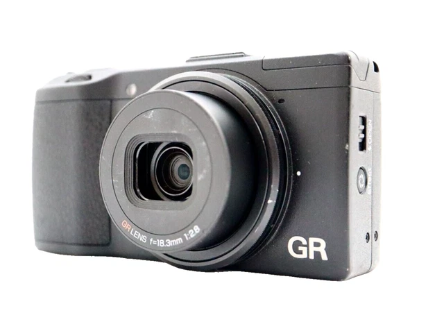 466 RICOH GR BLACK ***EXC*** 16.2MP DIGITAL COMPACT CAMERA "GR I" Ship by DHL