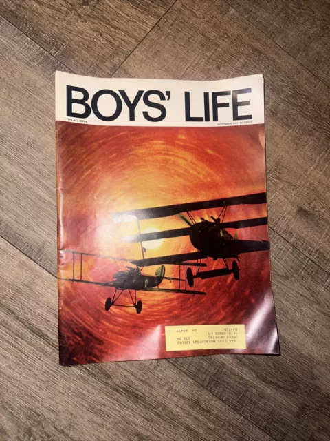 Vintage Boys Life Magazine November 1971