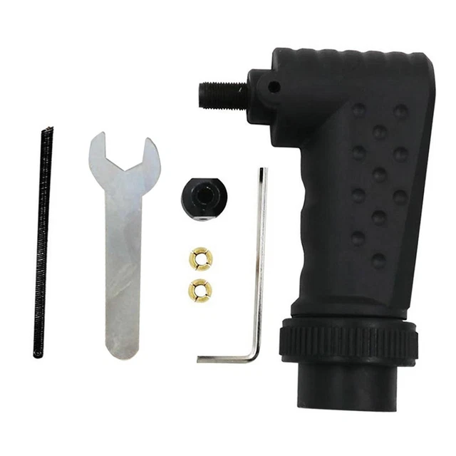 TIMESETL Mandrin à Angle Droit 90° Auto-Serrant, Mandrin Coude De