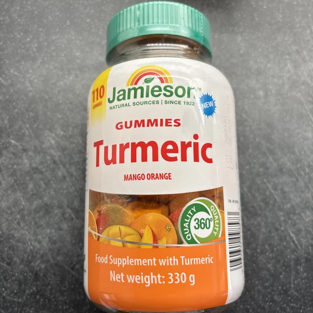 BRAND NEW SEALED Jamieson Turmeric Gummies 110 Mango Orange £20.00