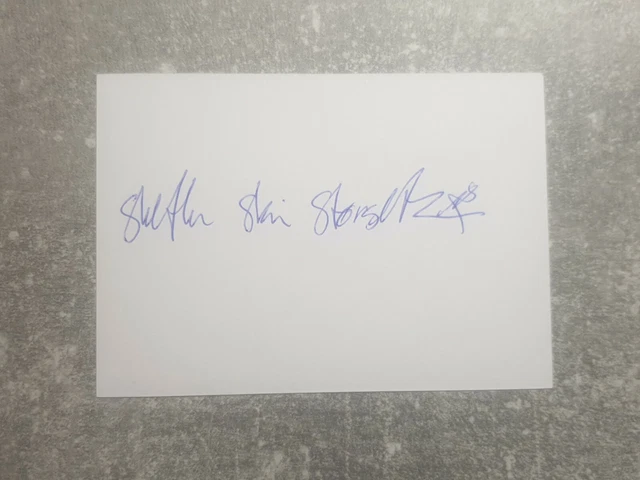 AUTOGRAMMKARTE ORIGINAL SIGNIERT Dr. Heide Rezepa Zabel ( Bares für
