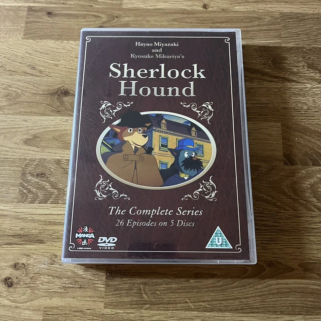 HAYAO MIYAZAKI SHERLOCK Hound Complete Series Box Set DVD U (26 Ep