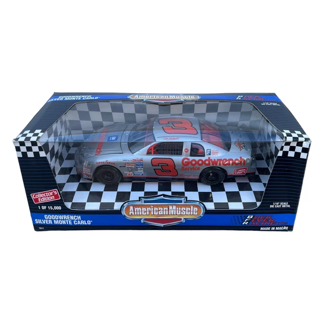 AmericanMuscle 1/18スケールGOODWRENCH LUMINA Ertl American Muscle Goodwrench Lumina Dale Earnhardt 1 18