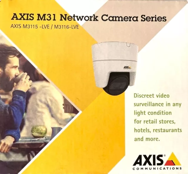 AXIS M31 M3115-LVE Indoor/Outdoor Network Security Camera 01604-001