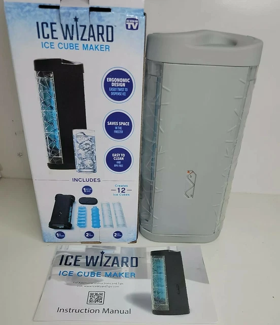 ICE WIZARD AS Seen On TV - The Fast, Easy, Spill-Proof Ice Cube ...