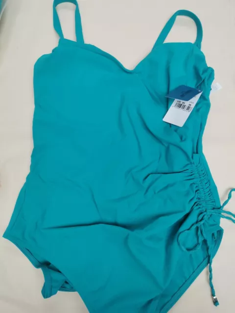 Maillot de bain 1 pièce Nageur Ball Cert GT Drape Maison LeJaby Vert AX04