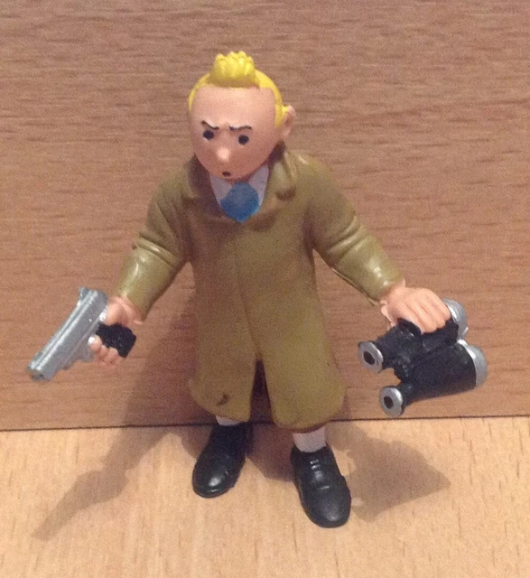 Figurine Tintin Avec Valise – Comics Spain – PVC – Occasion