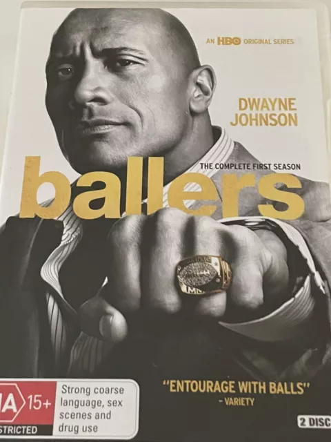 Ballers : Dwayne Johnson Season 1 DVD Like New