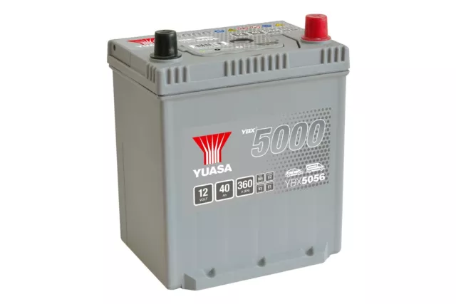 YUASA Autobatterie, Starterbatterie 12V 40Ah 360A L