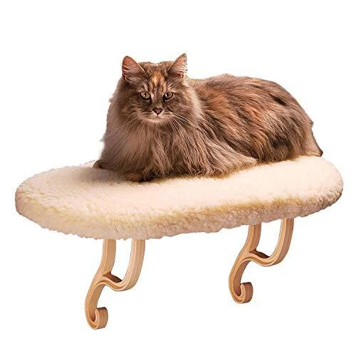 K & H Kitty Sill Fleece Lit Polaire Rebord de Fenêtre pour Chat