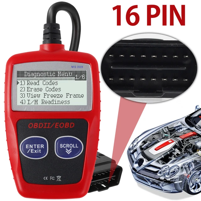 CAR FAULT CODE Reader I/M Readiness Accurate Engine Diagnostic Scanner