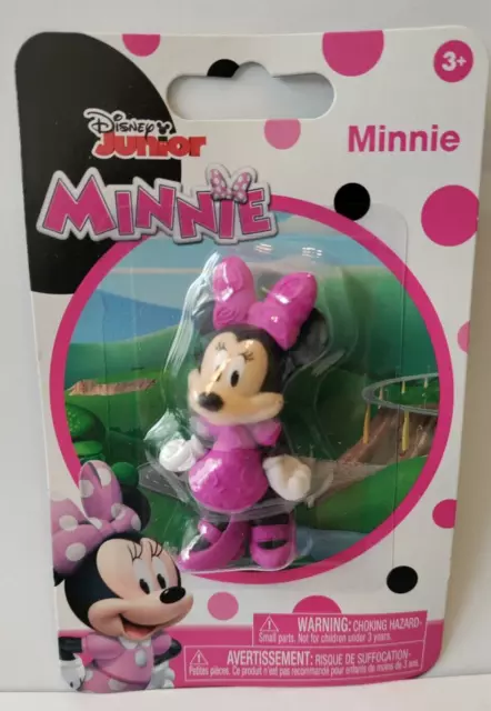 Just Play  Disney Junior Minnie Mouse Mini Figure Minnie Bow Toons  New