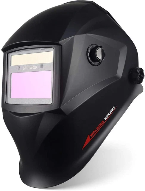 Maschera Saldatura Automatica,Energia Solare Casco per Saldatore Auto-Oscurante