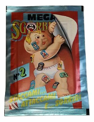 Sgorbions Mega Cards II  2° serie Figurine  Bustina Sigillata  Garbage Gang ITA