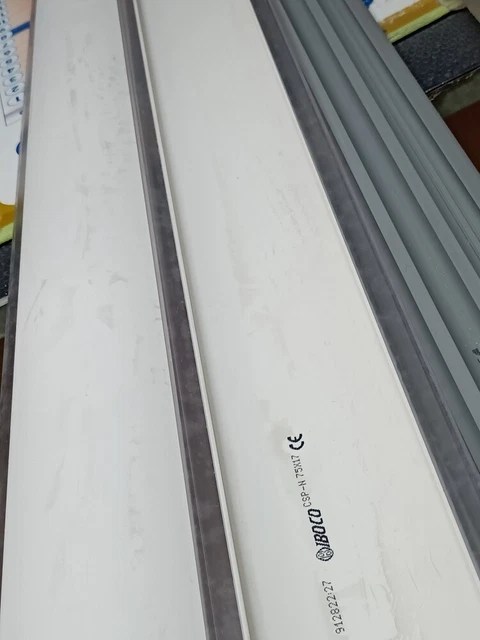 BOCCHIOTTI BOCCHIOTTI CANALINA 2 METRI CORNICE CON COPERCHIO BIANCA B09651
