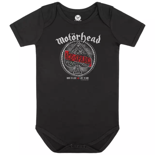 Motörhead  (Red Banner)-Baby Body 100% Bio Baumwolle Organic