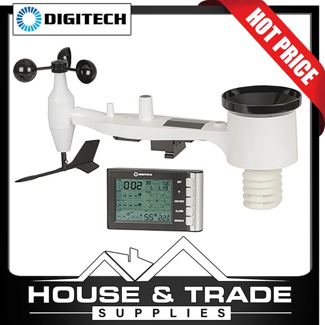 DIGITECH WEATHER STATION Mini LCD Display Easy Setup XC0400 189.00