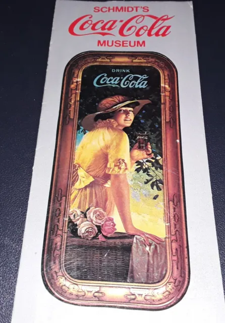 1980-90s Era Elizabethtown Kentucky Schmidt's Coca-Cola Museum brochure- COKE!