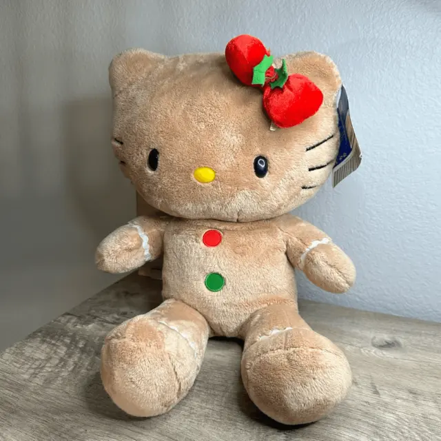 Build A Bear 25th Celebration Hello Kitty Sanrio 2022 Anniversary Plush 17  NWT
