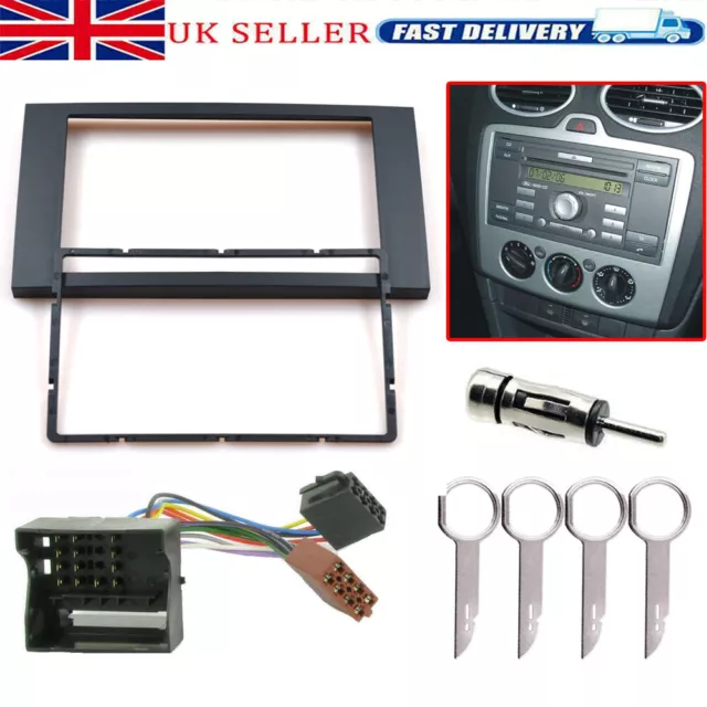 For Ford Focus MK2 2005 - 2011 Car Stereo Double Din Fascia Facia Panel UK