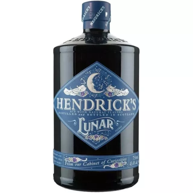 Gin Hendrick's Lunar 70 cl Gin Scozzese Speziato e Floreale