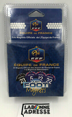 Pack equipe de france 24 magnets PEDF Jouceo 