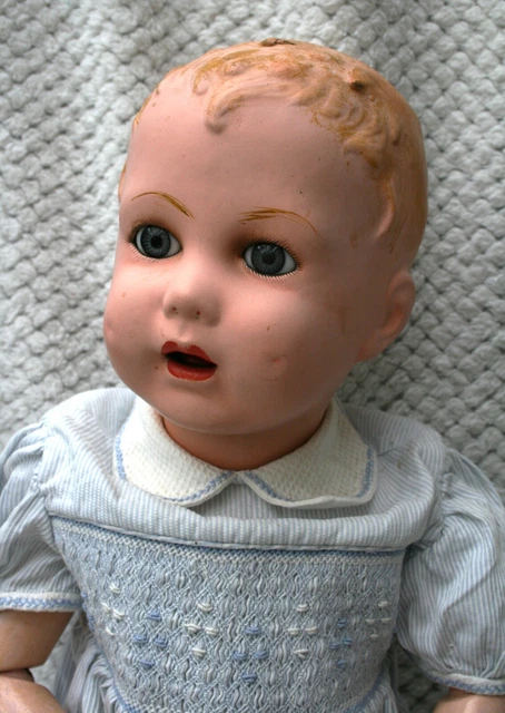 Très Belle Poupée Ancienne SFBJ 301 - Porcelaine, 44 Cm, Années 1920