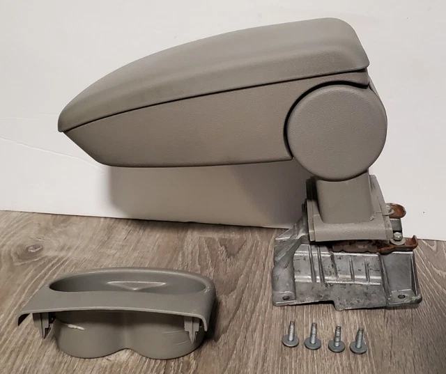 20052010 CHEVY COBALT Center Console Arm Rest Gray Mount Cup Holder