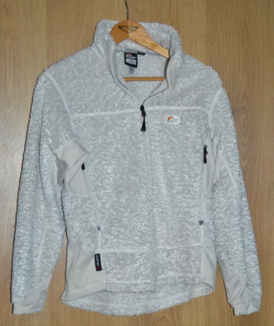 Lowe Alpine Polartec Outdoor Fleece (Large) Stone Grey Polyester Zipped