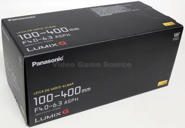 Panasonic Lumix 100-400Mm F4.0-6.3 Asph. Leica Dg Vario-Elmar Power Ois Gh5 G9