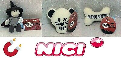 NICI NICI MAGNICIS MAGNETI CALAMITE ANIMALI IN PELUCHE SOFT PLUSH 12 CM ANIMALS 