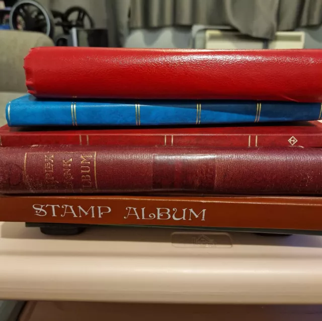 Job Lot Of Stamp Albums 6kg