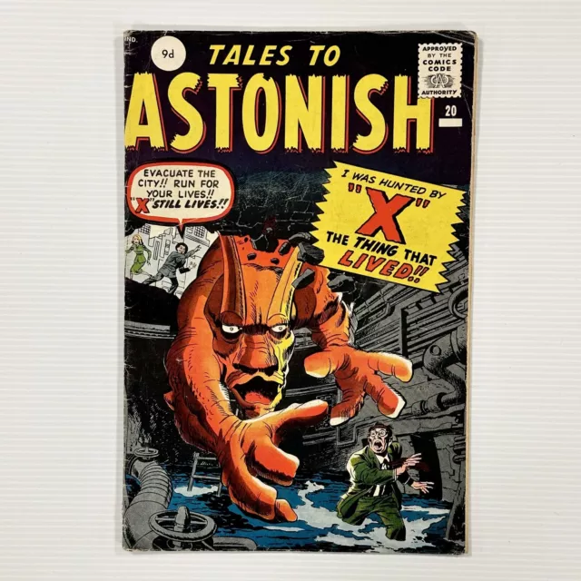 Tales to Astonish #20 1961 GD/VG Pence Copy