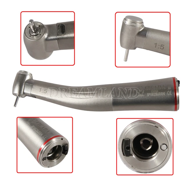 Dental 1:5 Dentaire Contra Contre angle Handpiece Pièce à main FG 1.6mm