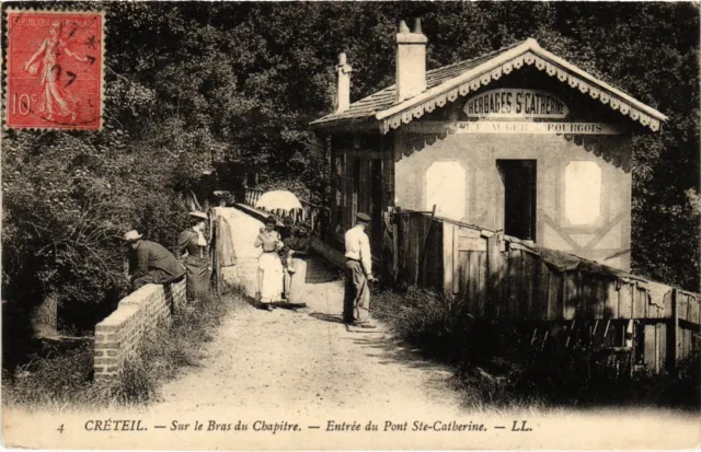 CPA Creteil Sur le Bras du Chapitre FRANCE (1338006)