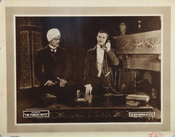 The Forgery Note THE HOPE DIAMOND Mystery Episode 3 The Forged Note Old Movie Photo $8. ...