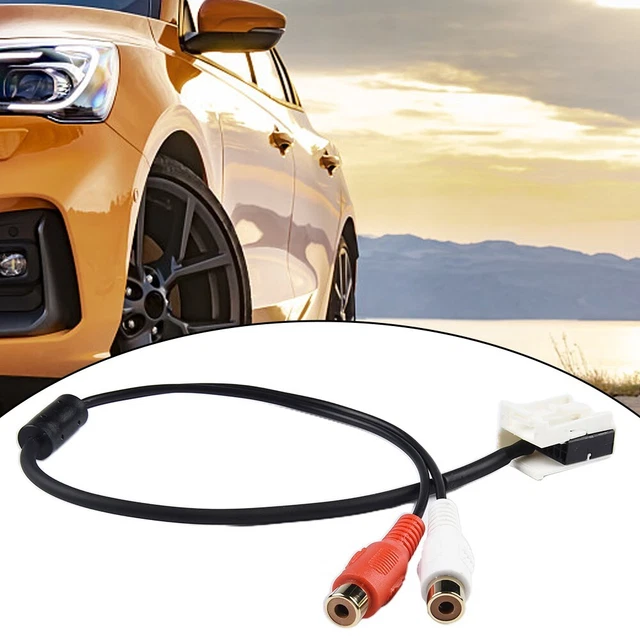 Car Audio Parts RCA Adapter Cable for BMW E60 525i 530i 540i Premium Quality