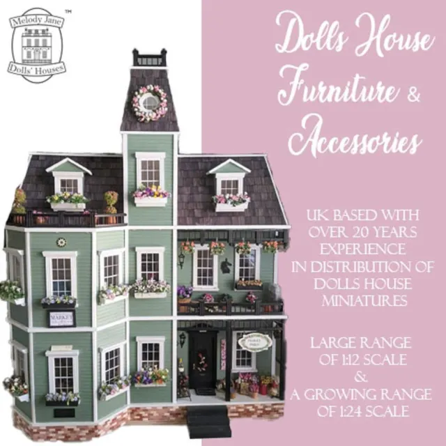 Dolls House Grandfather Clock Longcase Swan Neck Walnut JBM Miniature Furniture 3