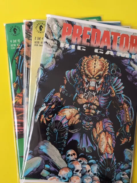 Predator Big Game #1-#4 Full Set, Dark Horse Comics