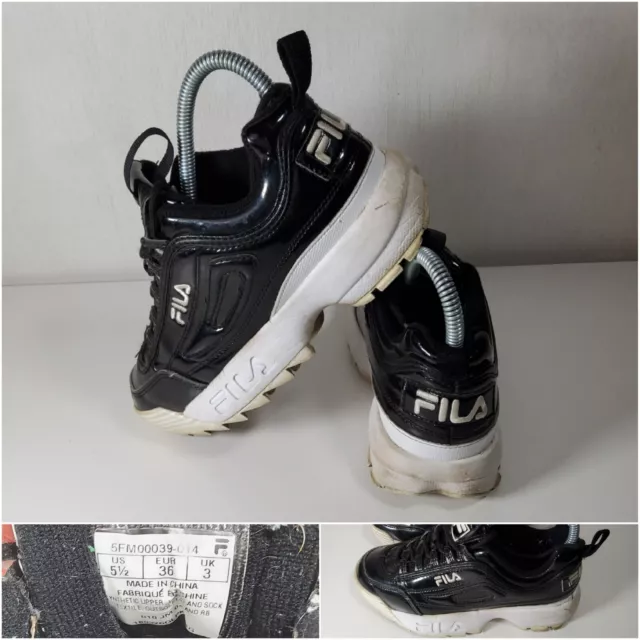 Fila disruptor deals donna nere