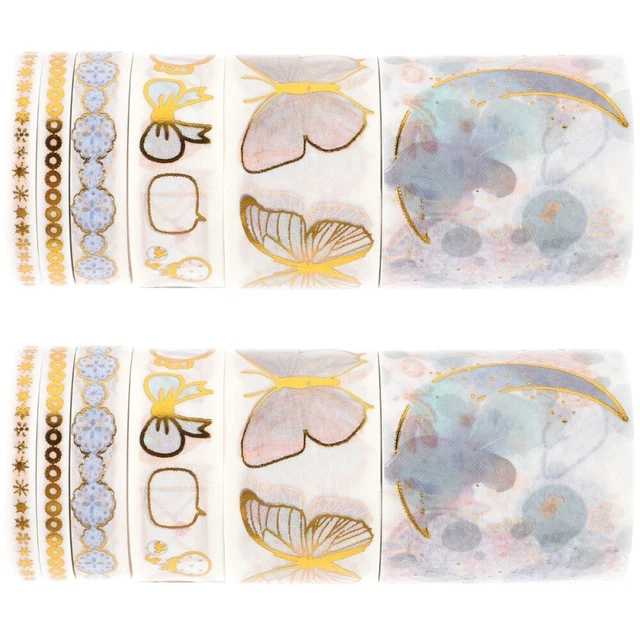 12 rollos cinta adhesiva cinta washi delgada cinta washi pegatina pro decoración hágalo usted mismo