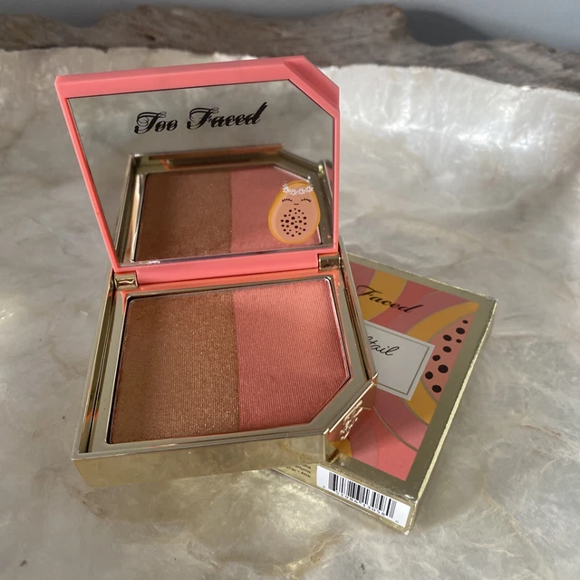 Too Faced Fruit Cocktail Duo Blush TODAS LAS FRUTAS PAPAYA POP 6.32G NUEVO EN CAJA